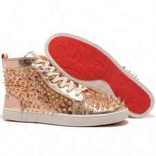 Christian Louboutin Louis Pik Pik tenisky bronzové