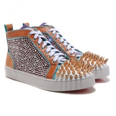 Christian Louboutin Louis Spikes Tenisky Vícebarevné Christian Louboutin Louis Spikes Tenisky Vícebarevné