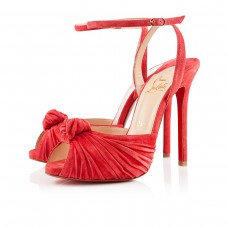 Christian Louboutin Žhavé šedé 120mm sandály Rose Paris
