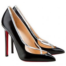 Christian Louboutin Super Vic 120mm Lodičky Černé Christian Louboutin Super Vic 120mm Lodičky Černé