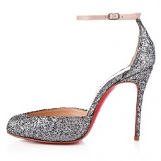 Christian Louboutin Tres Decollete 100mm Lodičky Šedé
