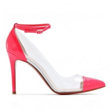 Christian Louboutin Bis Un Bout 100mm Lodičky Růžové Christian Louboutin Bis Un Bout 100mm Lodičky Růžové