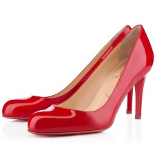Christian Louboutin Simple 100mm Lodičky Červené Christian Louboutin Simple 100mm Lodičky Červené