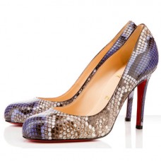 Christian Louboutin Simple 100mm Lodičky Fialové Christian Louboutin Simple 100mm Lodičky Fialové