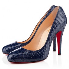 Christian Louboutin Ron Ron 100mm Lodičky Navy