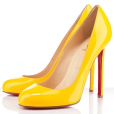 Christian Louboutin Lady Lynch 120mm Lodičky Žluté