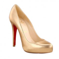 Christian Louboutin Rolando Hidden 120mm Lodičky Zlaté