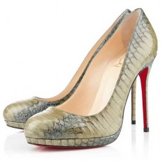 Christian Louboutin Filo 120mm Lodičky Zelené Christian Louboutin Filo 120mm Lodičky Zelené