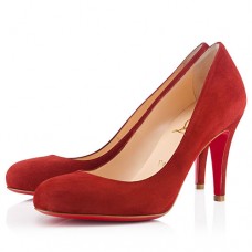 Christian Louboutin Ron Ron 80mm Lodičky Červené
