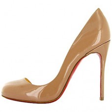 Christian Louboutin Helmour 100mm lodičky karamel