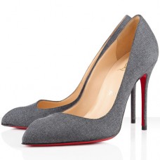 Christian Louboutin Corneille 100mm Lodičky Šedé