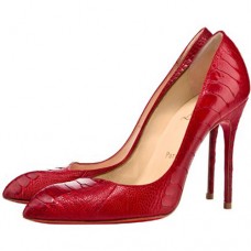 Christian Louboutin Corneille 100mm Lodičky Mandarin Red Christian Louboutin Corneille 100mm Lodičky Mandarin Red
