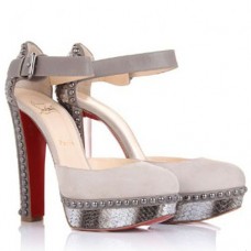 Christian Louboutin Luxura 140mm Lodičky Béžové