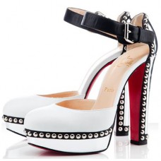 Christian Louboutin Luxura 140mm Lodičky Bílé