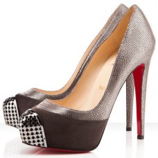 Christian Louboutin Maggie 140mm Lodičky Hnědé