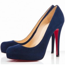 Christian Louboutin Rolando 120mm Lodičky Navy