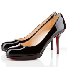 Christian Louboutin Prorata 80mm Lodičky Černé Christian Louboutin Prorata 80mm Lodičky Černé