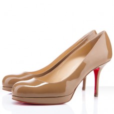 Christian Louboutin Prorata 80mm Lodičky Camel Christian Louboutin Prorata 80mm Lodičky Camel