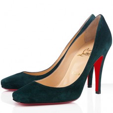 Christian Louboutin Particule 100mm Lodičky Zelené