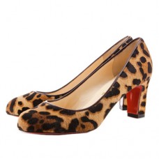 Christian Louboutin Mistica 60mm Lodičky s Leopardím vzorem