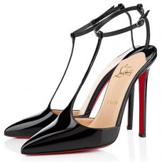 Christian Louboutin T-Piga 120mm Lodičky Černé Christian Louboutin T-Piga 120mm Lodičky Černé