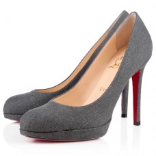 Christian Louboutin Nové Jednoduché 120mm Lodičky Šedé