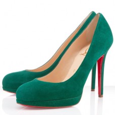 Christian Louboutin Nové Jednoduché 120mm Lodičky Zelené