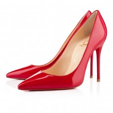 Christian Louboutin Decollete 554 100mm Lodičky Červené
