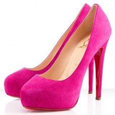 Christian Louboutin Miss Clichy 140mm Lodičky Růžové Christian Louboutin Miss Clichy 140mm Lodičky Růžové