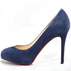 Christian Louboutin New Declic 120mm Lodičky Navy
