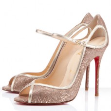 Christian Louboutin 1en8 100mm Peep Toe Lodičky Vícebarevné Christian Louboutin 1en8 100mm Peep Toe Lodičky Vícebarevné
