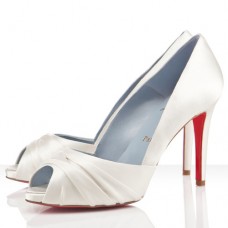 Christian Louboutin Matrinana 100mm Speciální příležitosti Světle bílá Christian Louboutin Matrinana 100mm Speciální příležitosti Světle bílá