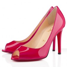 Christian Louboutin You You 100mm Peep Toe Lodičky Rose Matador Christian Louboutin You You 100mm Peep Toe Lodičky Rose Matador