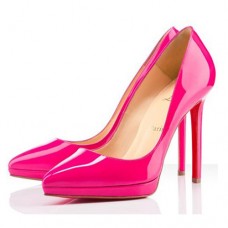 Christian Louboutin Pigalle Plato 120mm Lodičky Rose Matador