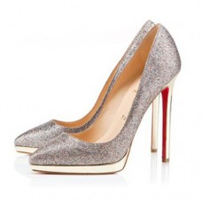 Christian Louboutin Pigalle Plato 120mm Lodičky Vícebarevné