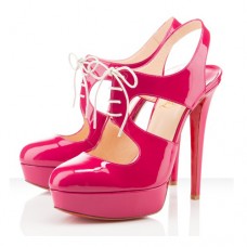 Christian Louboutin Lassaqi 140mm Lodičky Rose Matador