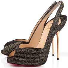 Christian Louboutin Boulimina 120mm slingbacks černé