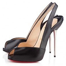 Christian Louboutin Boulimina 120mm slingbacks černé