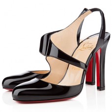 Christian Louboutin Atomic 100mm Slingbacks Černé