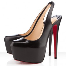 Christian Louboutin Dafsling 160mm Slingbacks Černé