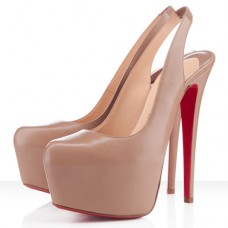 Christian Louboutin Dafsling 160mm Slingbacks Nude Christian Louboutin Dafsling 160mm Slingbacks Nude
