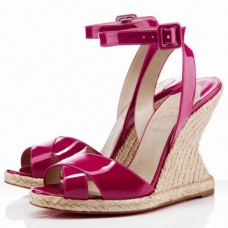 Christian Louboutin You Love 120mm klínky Rose Matador