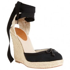 Christian Louboutin Carino Plato 120mm klínky černé Christian Louboutin Carino Plato 120mm klínky černé