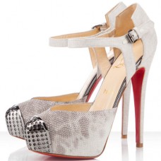 Christian Louboutin Boulima Exclusive D'orsay 120mm Sandály Kamenné