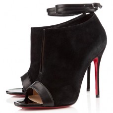 Sandály Christian Louboutin Diptic 100mm černé Sandály Christian Louboutin Diptic 100mm černé