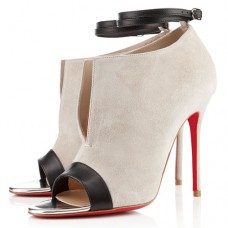 Sandály Christian Louboutin Diptic 100mm - kámen Sandály Christian Louboutin Diptic 100mm - kámen