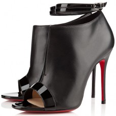 Sandály Christian Louboutin Diptic 100mm černé Sandály Christian Louboutin Diptic 100mm černé