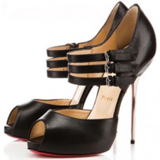 Sandály Christian Louboutin Fibbia 120mm Meruňkové Sandály Christian Louboutin Fibbia 120mm Meruňkové