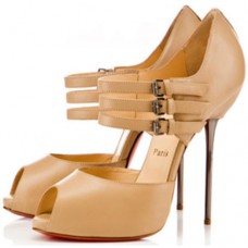 Sandály Christian Louboutin Fibbia 120mm černé Sandály Christian Louboutin Fibbia 120mm černé