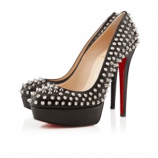 Christian Louboutin Bianca Spikes 140mm Platforma Černé Christian Louboutin Bianca Spikes 140mm Platforma Černé